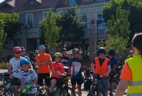 Prawie 60 rowerzystów pojechało w Rajdzie Bibliotekarza