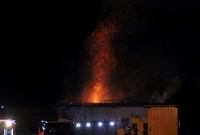 Pożar hali na terenie firmy Sano w Lubiniu! W akcji zastępy Straży Pożarnej z dwóch powiatów