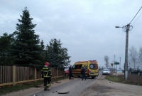 Wypadek w miejscowości Osiniec