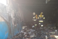 7 zastępów Straży Pożarnej gasiło pożar w Dębnicy