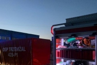 10 jednostek Straży Pożarnej zadysponowano do pożaru w Kamieńcu