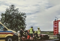 Wypadek na drodze do Skorzęcina