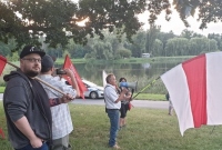 Gnieźnianie wyrazili swoje poparcie dla Białorusi