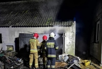 Pożar w Zdziechowie! W akcji uczestniczyło 18 strażaków