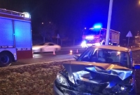 Jechała ul. Poznańską pod prąd - spowodowała wypadek! Prawdopodobnie była pijana