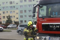 Pożar w Witkowie! Bardzo sprawna strażaków z OSP! Ugasili ogień w kilkadziesiąt sekund od zgłoszenia!