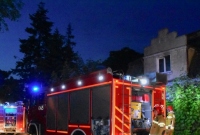 Pożar przy ul. Słowackiego w Gnieźnie! Spłonął pustostan