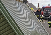Strażacy usuwali skutki silnego wiatru