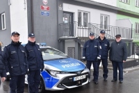 Hybrydowa Toyota dla policjantów z Fałkowa