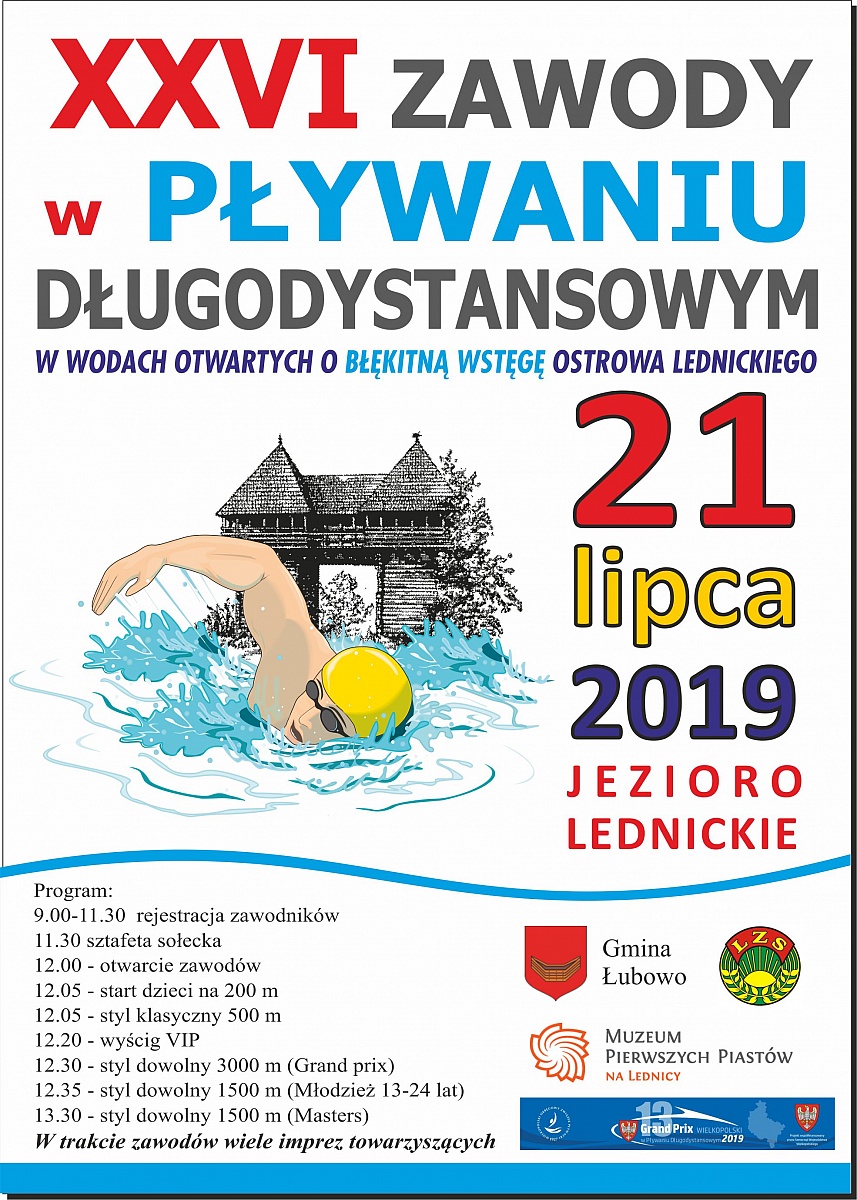 XXVI Zawody w Pływaniu Długodystansowym w Wodach Otwartych o Błękitną Wstęgę Ostrowa Lednickiego
