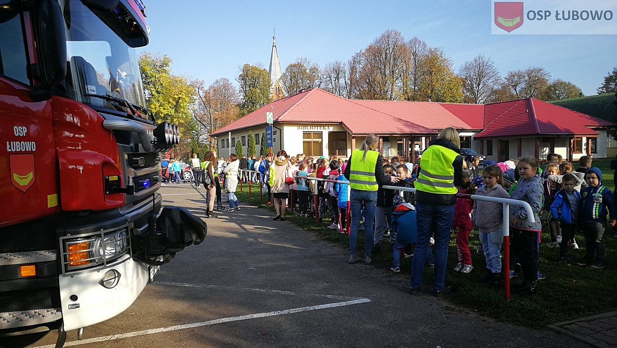 Ewakuacja Szkoły Podstawowej w Łubowie