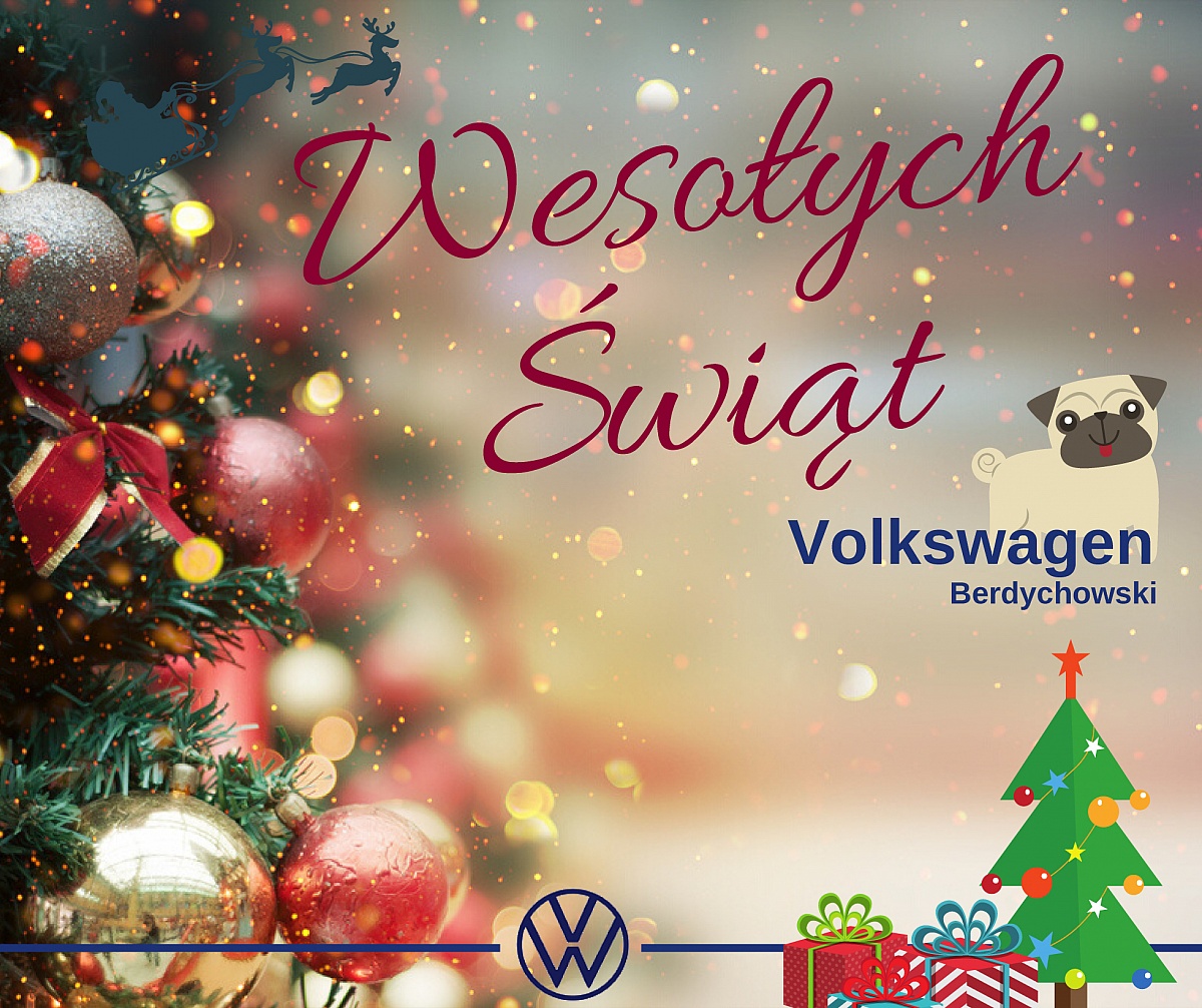 Życzenia świąteczne od Volkswagen Berdychowski
