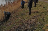 Wędkarze sprzątali Jezioro Jelonek