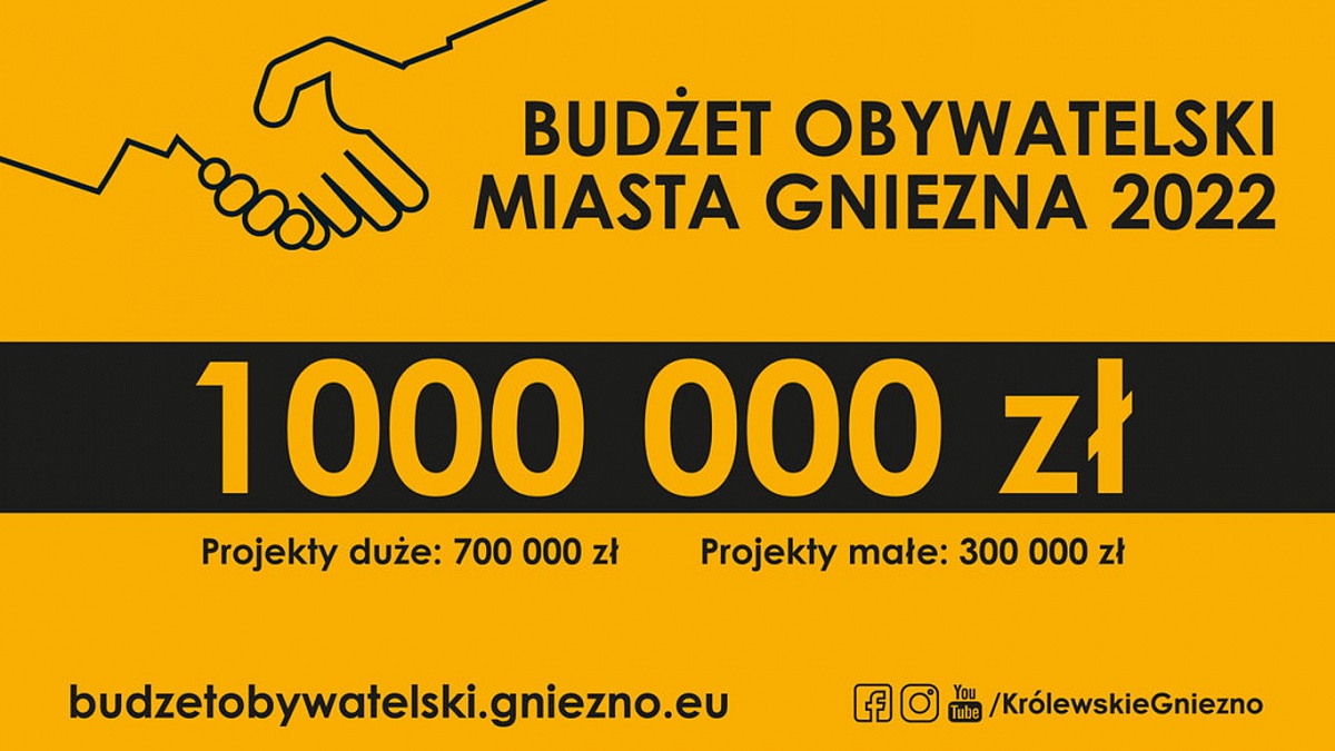 Milion złotych na Budżet Obywatelski