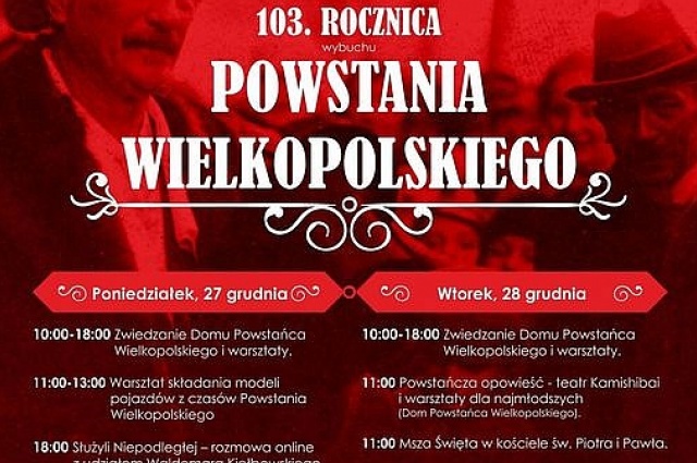 103. rocznica wybuchu Powstania Wielkopolskiego w Gnieźnie
