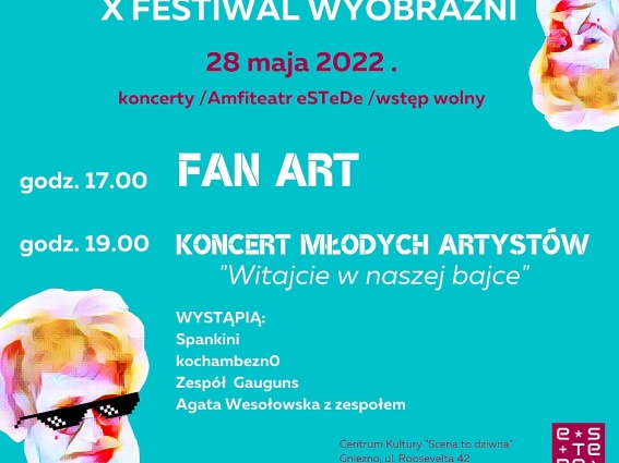 FAN ART i koncert Młodych Artystów w eSTeDe